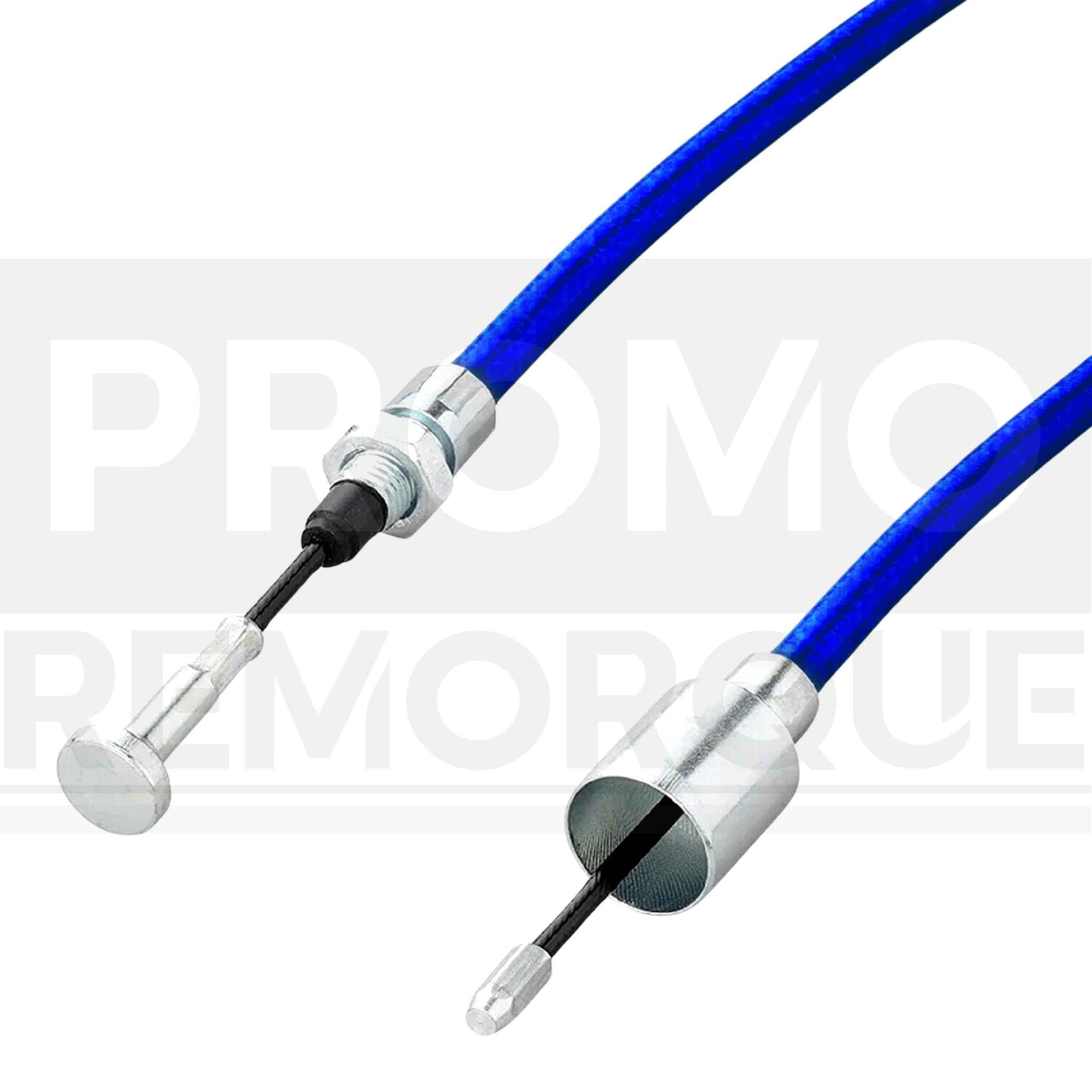 Câble De Réglage Frein à Main Remorque – 240 Mm, Acier Galvanisé, Compatible Freins à Disque Et Tambour