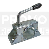 TZ000165 Remorque Collier a Charniere Roue Jockey Béquille Ø48 48 mm Promo Remorque