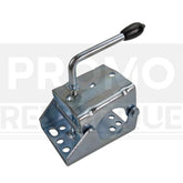 TZ000166 Remorque Collier a Charniere Roue Jockey Béquille Ø60 60 mm Promo Remorque