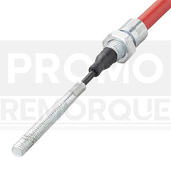 TZ000050 Remorque-AL-KO ALKO Cable de Frein Profi Longlife Cloche Filetage 1020/1230 299711 Promo Remorque