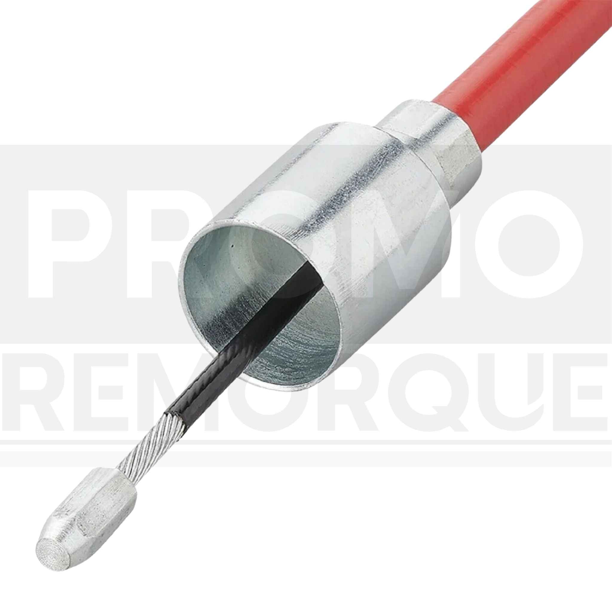 TZ000050 Remorque-AL-KO ALKO Cable de Frein Profi Longlife Cloche Filetage 1020/1230 299711 Promo Remorque