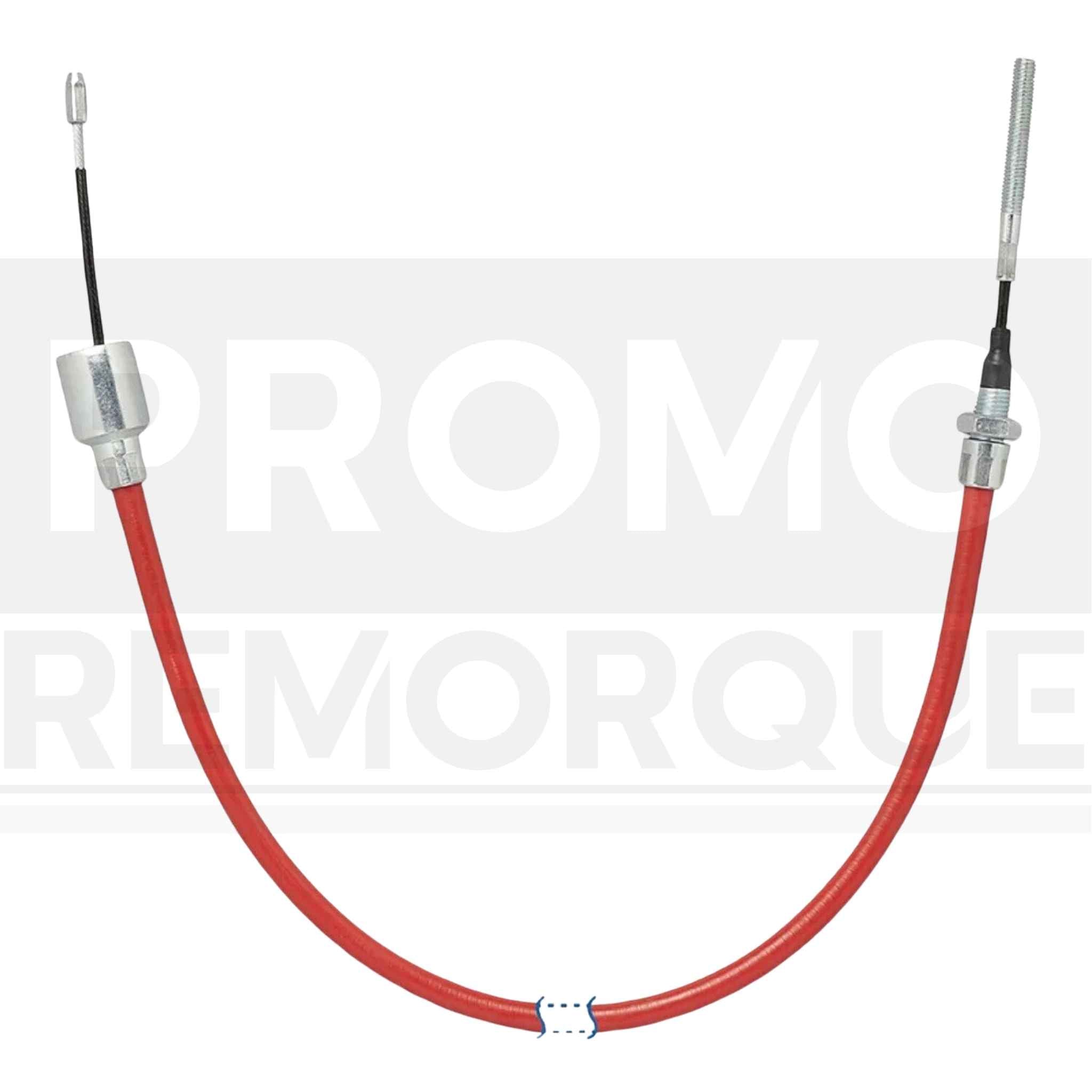 TZ000051 Remorque AL-KO ALKO Cable de Frein Profi Longlife Cloche Filetage 1130/1340 299712 Promo Remorque