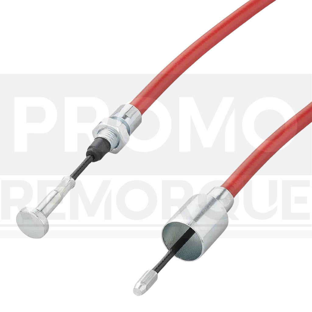 2 Câbles De Frein ALKO Longlife 247282 - Longueur Totale 726 Mm (câble 530 Mm), Pour Remorques ALKO Jusqu'au Modèle 2361 - 11