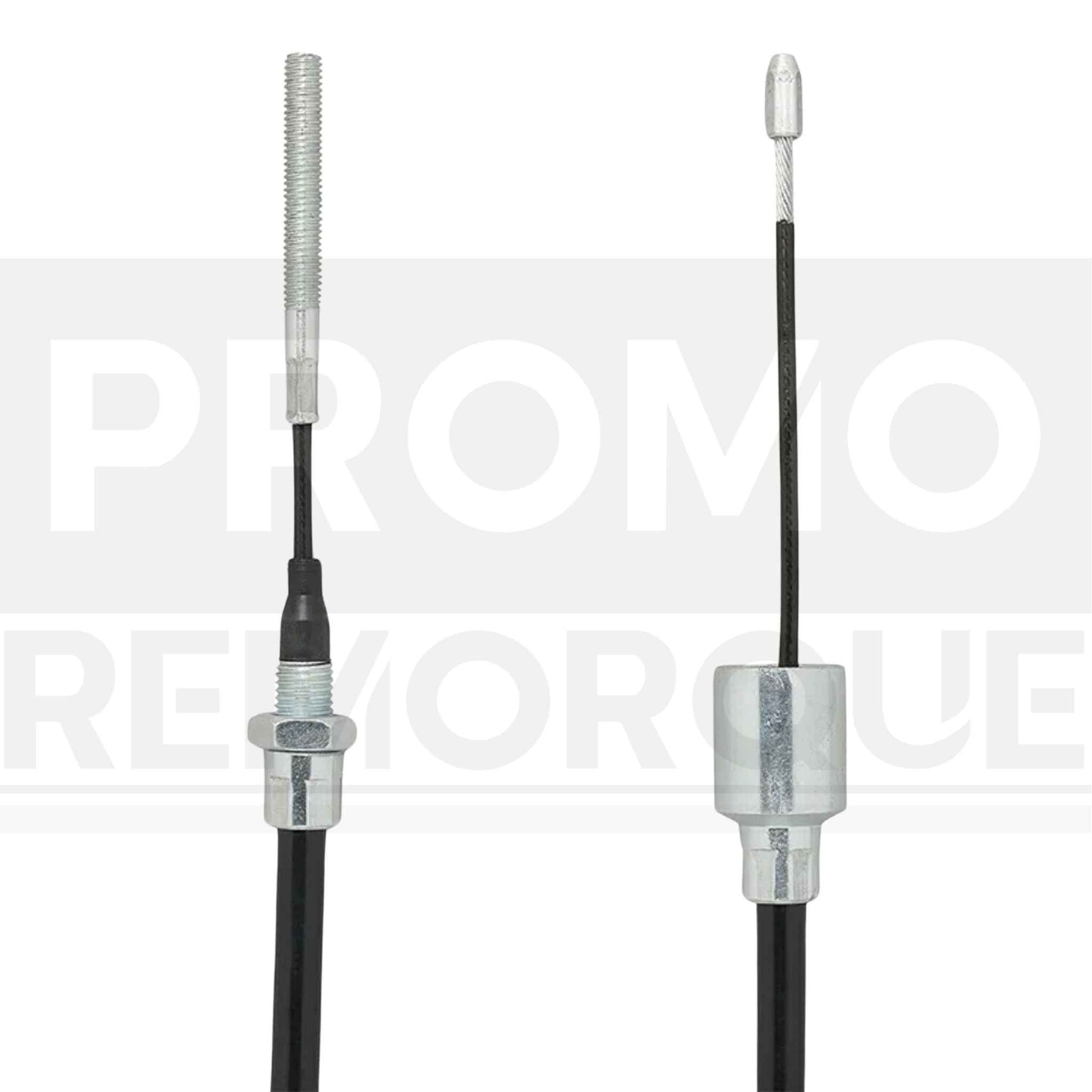 Lot De 2 Câbles De Frein Rouge Pour Remorque 1 M - 2,5 Mm Avec Mousqueton Et Clip En U - Charge De Rupture 150 Kg