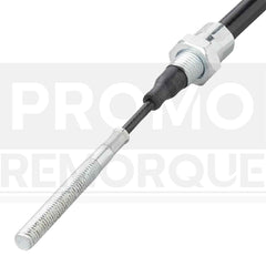 TZ000074 Remorque BPW Cable de Frein Profi Longlife Cloche Filetage 1530/1755 mm 0508933870 Promo Remorque