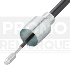 TZ000074 Remorque BPW Cable de Frein Profi Longlife Cloche Filetage 1530/1755 mm 0508933870 Promo Remorque