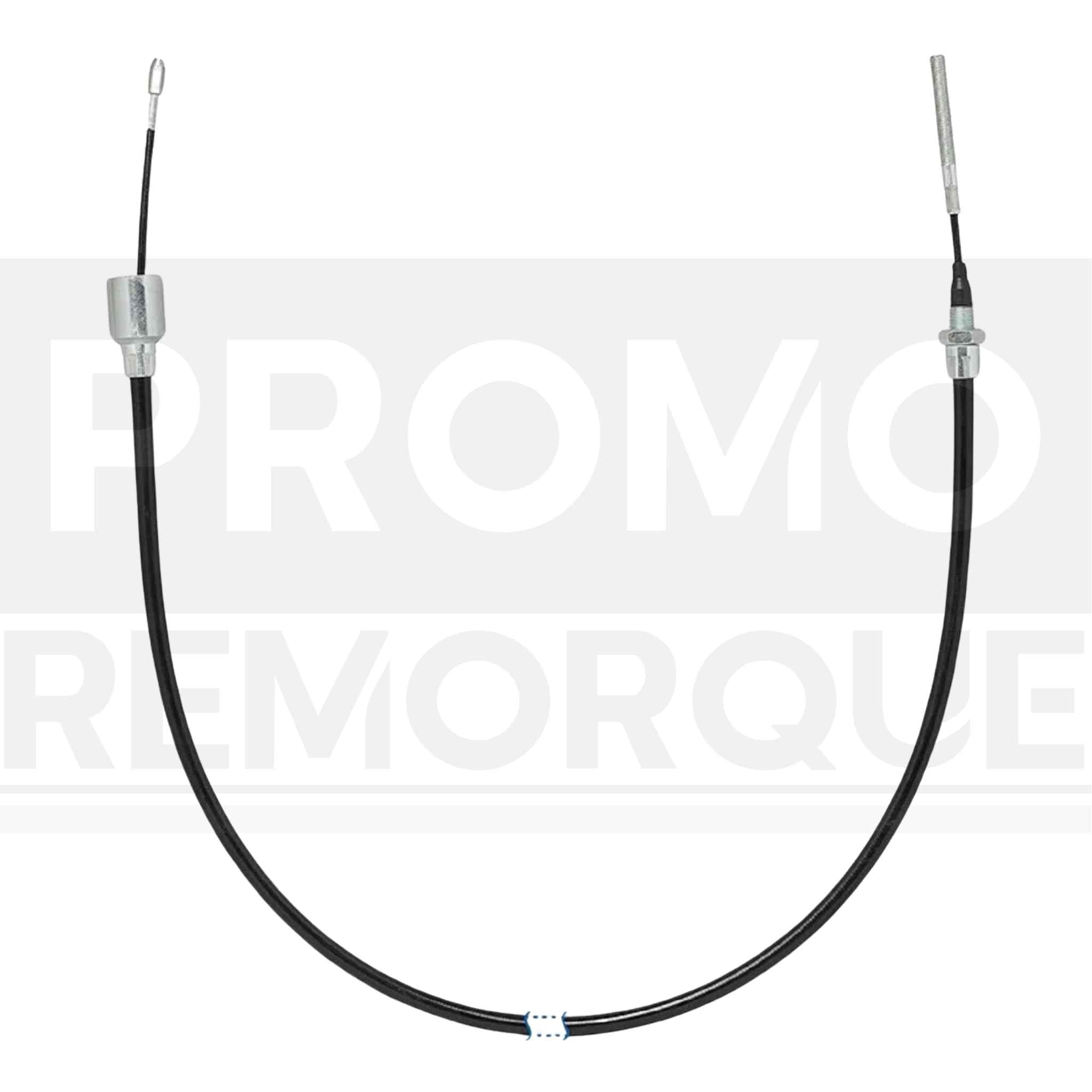 TZ000074 Remorque BPW Cable de Frein Profi Longlife Cloche Filetage 1530/1755 mm 0508933870 Promo Remorque