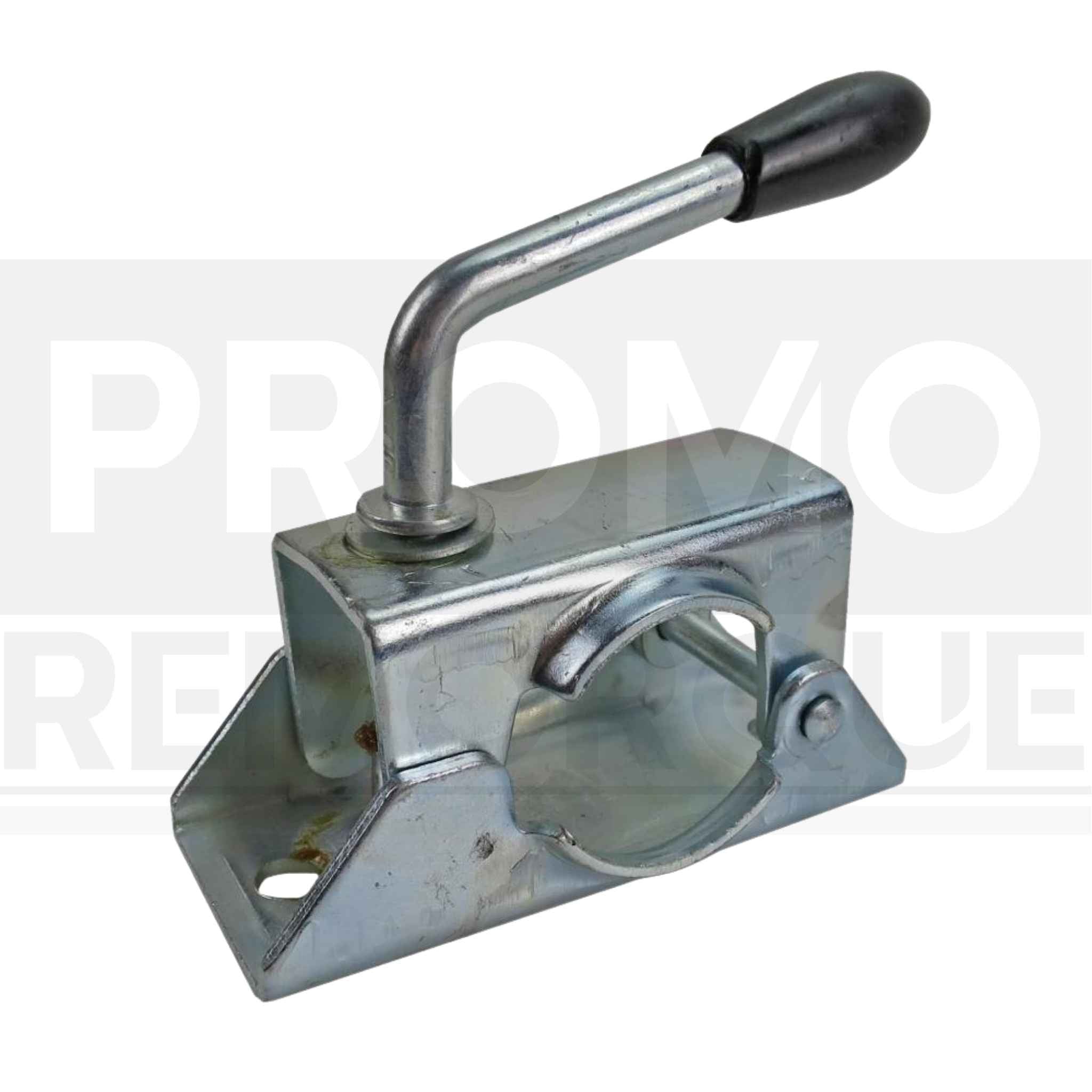 TZ000165 Remorque Collier a Charniere Roue Jockey Béquille Ø48 48 mm Promo Remorque